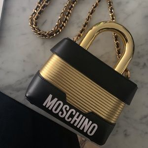 moschino lock bag h&m